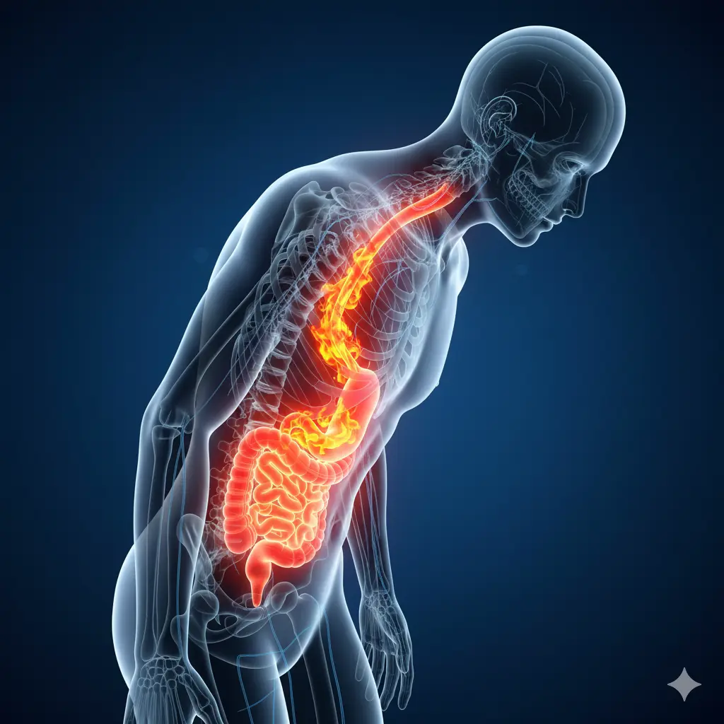 Reflusso Gastroesofageo osteopata a Milano